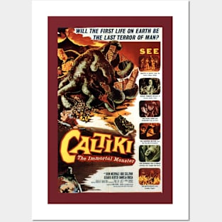 Classic Horror Movie Poster - Caltiki Posters and Art